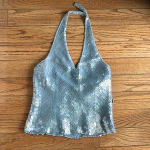 NWT Handmade Sequin Top